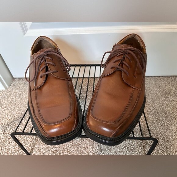 Dockers Men’s Brown Leather Dress Shoes – All Motion Comfort (10M) - Picture 13 of 13